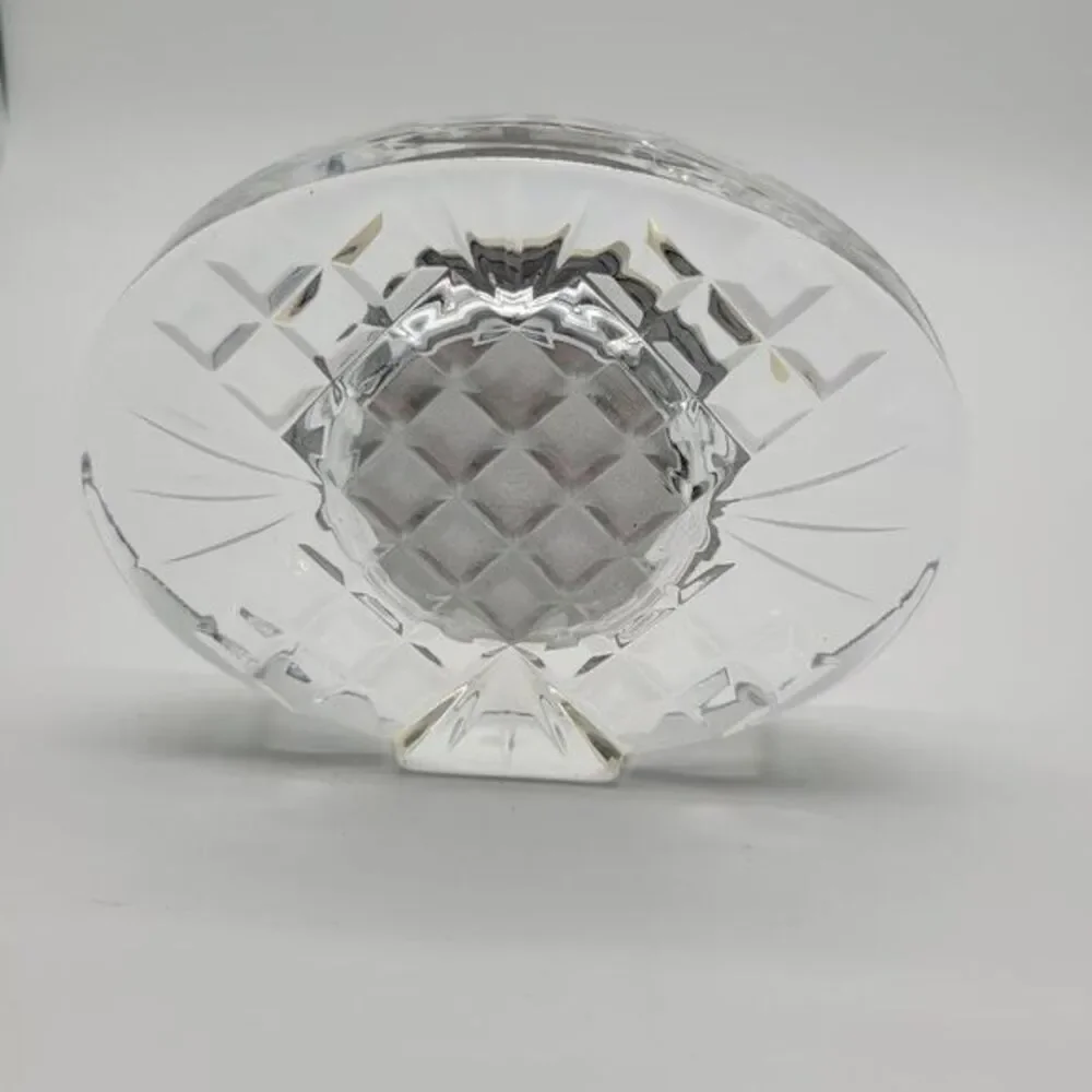 Vintage Staiger Clock Quartz with Genuine Lead‎ 24% Crystal
